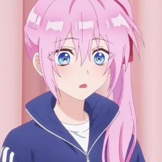 🐻 6d281d49 アニメ, 女の子, ピンク髪, キャラクター, イラスト telegram sticker