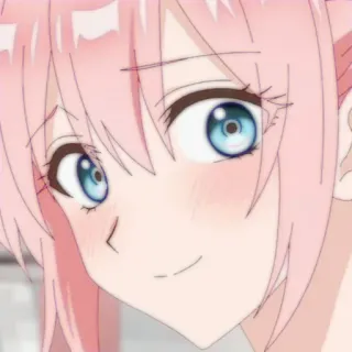 🔮 5f317c7e アニメ, 可愛い, ピンク髪, 女の子, 漫画 telegram sticker