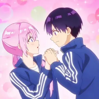 🎭 5e8ca51d Anime, Pasangan, Romantis, Imut, Cinta, Hubungan telegram sticker
