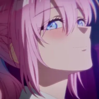 🍧 4f55bf9c 动漫, 漫画, 粉色头发, 卡通, 女孩, 肖像 telegram sticker