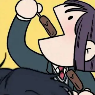 📱 2ff92b3a eten, cartoon, voedsel, snack, animatie, tekening telegram sticker