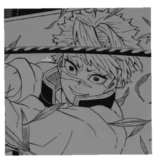 😄 ba2b9e59 Sanemi Shinazugawa Demon Slayer อนิเมะ, ดาบพิฆาตอสูร, ชินาซึกาวะ ซาเนมิ, ดาบ, นักสู้, มีแผลเป็น telegram sticker