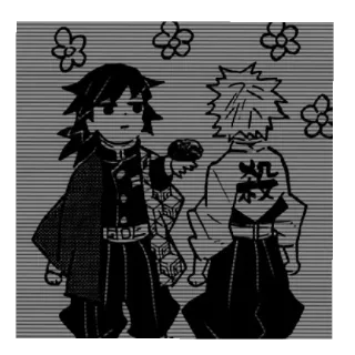 Shinazugawa brothers whatsapp stickers