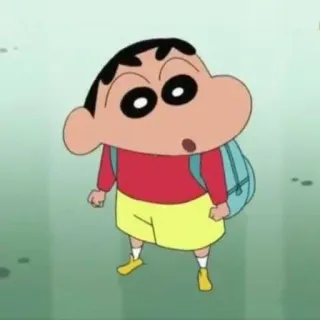 🐧 088914eb Shin-chan Crayon Shin-chan crayon shin-chan, anime, cartoon, shin chan, character telegram sticker
