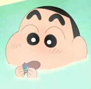 🐧 958edfd5 Shin-chan Crayon Shin-chan crayon shin-chan, anime, cartoon, character, funny, cute telegram sticker