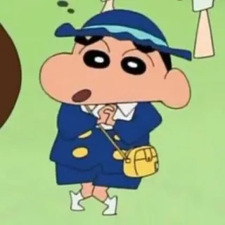 🐧 963188a9 Shin-chan Crayon Shin-chan anime, cartoon, japanese, character, boy, cute, kawaii telegram sticker
