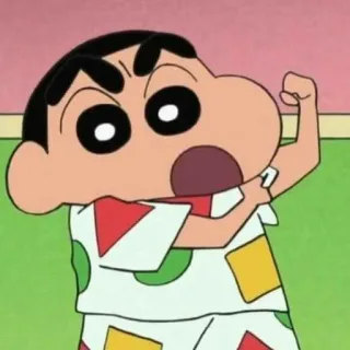 🐧 98ee8abe Shin-chan Crayon Shin-chan cartoon, anime, funny, child, shin-chan, crayon shin-chan telegram sticker