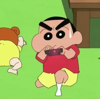 🐧 c7c6ca04 Shin-chan Crayon Shin-chan cartoon, anime, crayon shin-chan, shin-chan telegram sticker