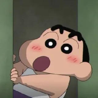 🐧 e8fde72a Shin-chan Crayon Shin-chan anime, cartoon, funny, character, shin chan, comedy telegram sticker