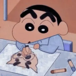 🍠 3e988413 Shin-chan Crayon Shin-chan 만화, 애니메이션, 그림, 크레파스, 캐릭터, 짱구 telegram sticker