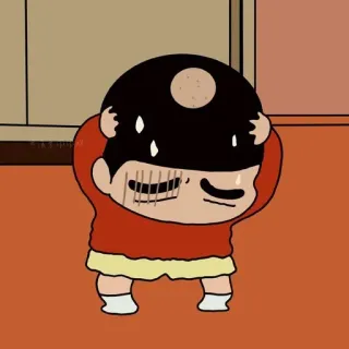 🍠 6e88a685 Shin-chan Crayon Shin-chan 짱구는 못말려, 애니메이션, 만화, 웃긴, 캐릭터 telegram sticker