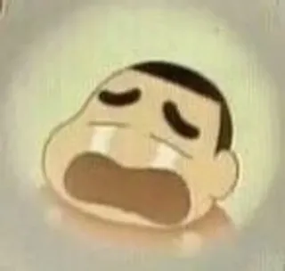 🍠 7515c343 울음, 슬픔, 얼굴, 감정, 만화 telegram sticker