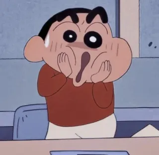 🍠 9823e649 Shin-chan 애니메이션, 만화, 웃긴, 귀여운, 짱구, 캐릭터 telegram sticker