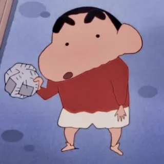 🍠 b60712f2 Shin-chan 애니메이션, 만화, 캐릭터, 짱구 telegram sticker