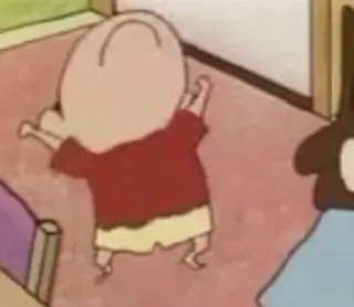 🍠 e1123d37 Shin-chan Crayon Shin-chan 만화, 애니메이션, 캐릭터, 웃긴, TV 프로그램, 짱구는 못말려 telegram sticker