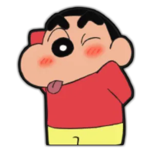 😳 37584f87 Shin-chan Crayon Shin-chan 卡通, 动漫, 蜡笔小新, 角色, 搞笑, 可爱 telegram sticker