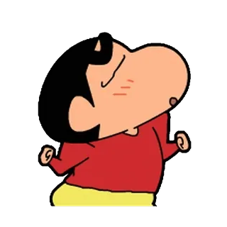 🚶 c6fc5d2e Shin-chan Nohara Crayon Shin-chan Kreskówka, Anime, Postać, Shin-chan, Crayon Shin-chan, zabawny telegram sticker