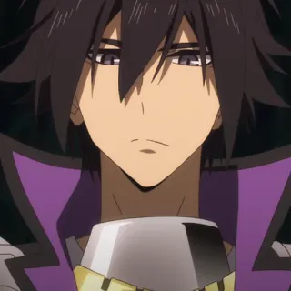 🔮 04ee45bb 애니메이션, 캐릭터, 갑옷, 남성 telegram sticker