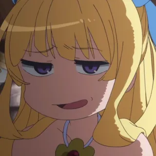 🗡 574d1bd8 애니메이션, 여자, 금발, 만화 telegram sticker