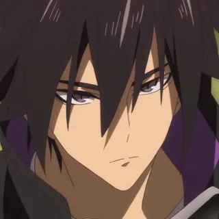 🔮 98b7ca42 애니메이션, 캐릭터, 남자, 진지한 telegram sticker