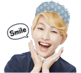 🤗 a3485880 Smile 미소, 행복, 긍정적, 쾌활, 사람, 표정 telegram sticker