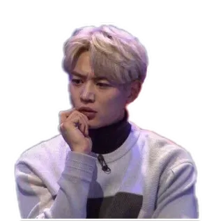 🤔 bfe6ffbc 사람, 남자, 생각, 혼란스러움, 생각에잠김, 의심, 표정, 인물사진 telegram sticker