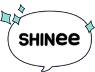 ❤ c1e2975d SHINee shinee, kpop, 音楽, グループ, bubble, ステッカー telegram sticker