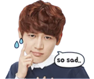 😥 db637c3e so sad.. 悲しい, 感情的, 不機嫌, 漫画, キャラクター, ぷう, かわいい telegram sticker