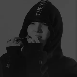 🗝 88b742f0 THE FI человек, толстовка, черно-белый, одежда whatsapp sticker