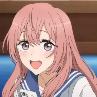 😀 ce58a4cc アニメ, 漫画, 女の子, キャラクター telegram sticker