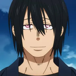 ⭕️ 0d5af0db Sho Kusakabe Fire Force anime, fire force, sho kusakabe, anime character telegram sticker