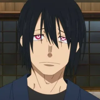 ⭕️ 436a9b02 Shinra Kusakabe Fire Force anime, fire force, shinra kusakabe, character, manga telegram sticker