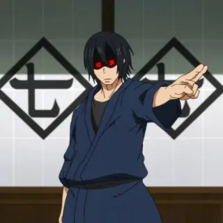 ⭕️ 6c033d20 Sho Kusakabe Fire Force anime, fire force, sho kusakabe telegram sticker