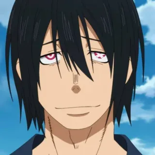 ⭕️ 86b7558e Sho Kusakabe Fire Force anime, fire force, sho kusakabe, character, manga telegram sticker