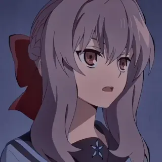 😧 e64be310 Anime, Desenho animado, Retrato, Garota, Personagem telegram sticker