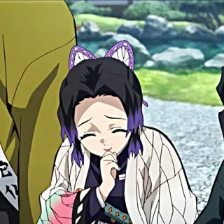 😂 07504410 Shinobu Kocho Demon Slayer anime, shinobu kocho, demon slayer telegram sticker