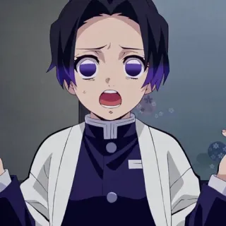 😳 65afbe0c Shinobu Kocho Demon Slayer anime, demon slayer, shinobu kocho, manga telegram sticker