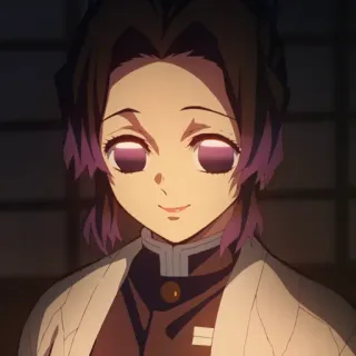 🦋 17482249 Shinobu Kocho Demon Slayer 애니메이션, 캐릭터, 귀멸의 칼날, 코쵸우 시노부 telegram sticker