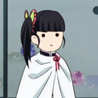 🌺 197e281c Kanao Tsuyuri Demon Slayer 애니메이션, 귀멸의 칼날, 카나오 츠유리, 만화, 귀여운, 스티커 telegram sticker