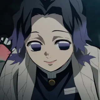 🦋 6a96c3b3 Shinobu Kocho Demon Slayer 애니메이션, 귀멸의 칼날, 코쵸우 시노부, 캐릭터, 일본 애니메이션, 만화 telegram sticker