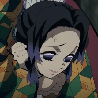 🦋 718363d5 Shinobu Kocho Demon Slayer 애니메이션, 귀멸의 칼날, 코쵸우 시노부, 캐릭터, 만화 telegram sticker