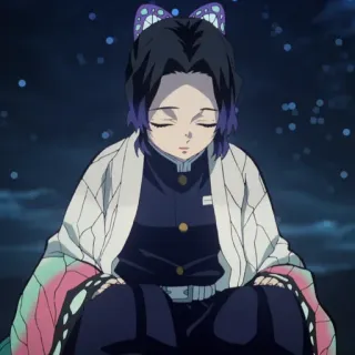 🦋 790edf9d Shinobu Kocho Demon Slayer 코쵸 시노부, 귀멸의 칼날, 애니, 캐릭터, 만화 telegram sticker