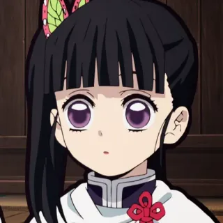 🌺 cc3d0242 Kanao Tsuyuri Demon Slayer 애니메이션, 귀멸의 칼날, 카나오 츠유리, 만화, 망가, 캐릭터 telegram sticker