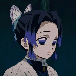 😌 b4a25f79 Shinobu Kocho Demon Slayer Anime, Demon Slayer, Shinobu Kocho, Manga, Dibujos animados telegram sticker