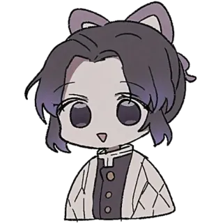 🧚‍♀ 7f86ff04 Shinobu Kocho Demon Slayer アニメ, 鬼滅の刃, 胡蝶しのぶ, ちびキャラ telegram sticker