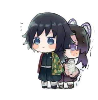 SHINOBU @animestickerchannel whatsapp stickers