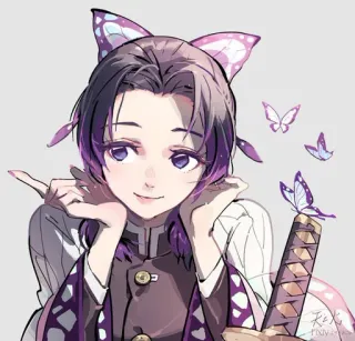 Shinobu kocho whatsapp stickers