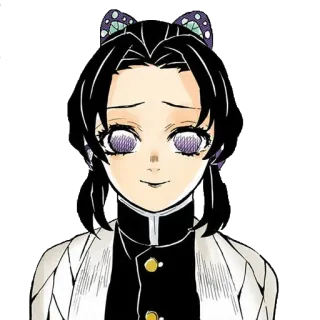 🦋 854fb8d4 Shinobu Kocho Demon Slayer 애니메이션, 귀멸의 칼날, 코쵸우 시노부, 캐릭터, 만화 telegram sticker