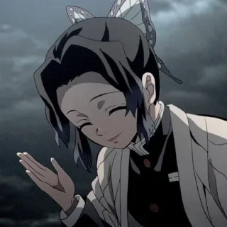 🦋 dc16fc9b Shinobu Kocho Demon Slayer Anime, Demon Slayer, Shinobu Kocho, Mariposa, Sonriendo whatsapp sticker