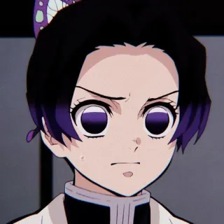 ⭐ 21d23d41 Shinobu Kocho Demon Slayer Anime, Demon Slayer, Shinobu Kocho, Bravo, Borboleta, Roxo whatsapp sticker